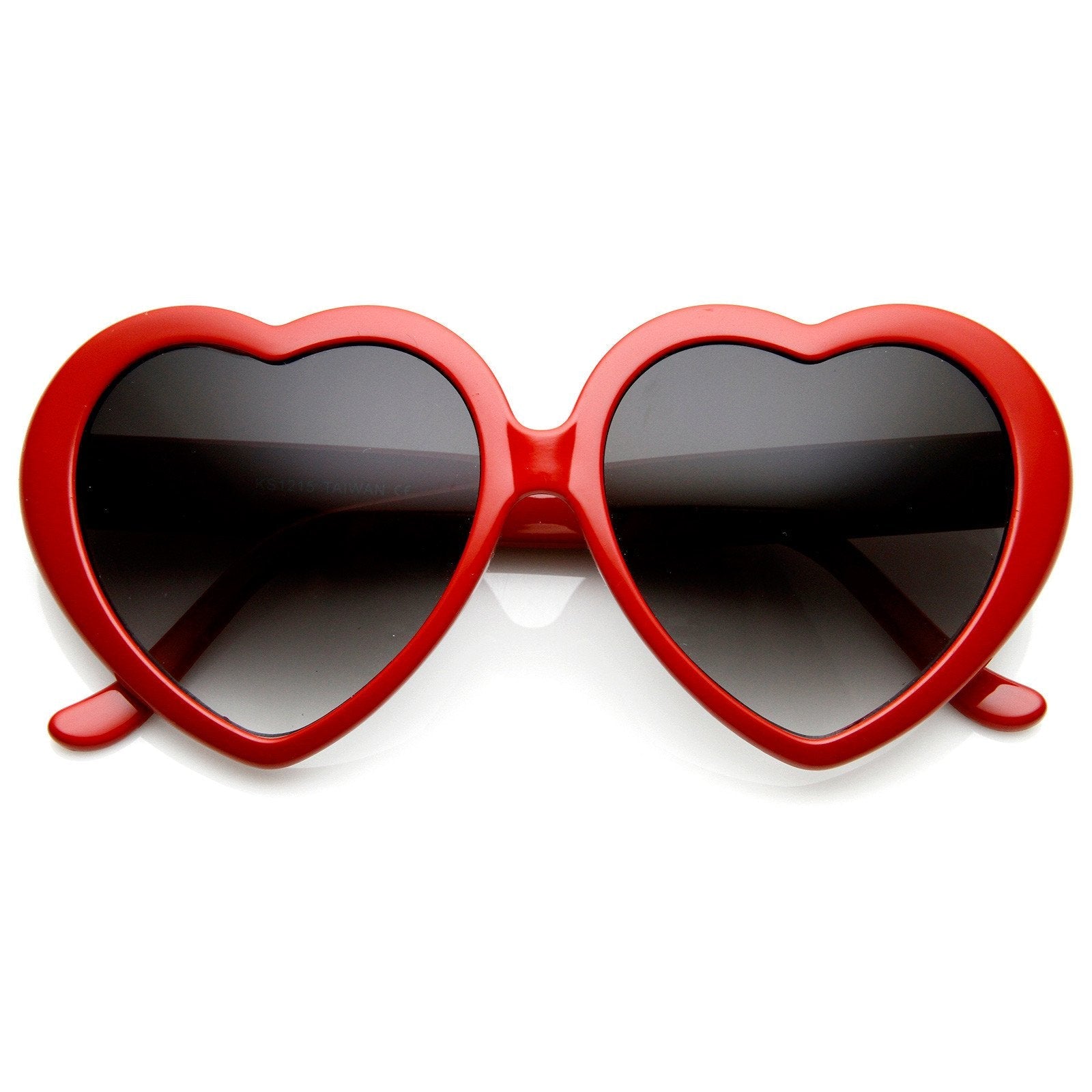 Cute Womens Lolita Sweet Heart Shape Sunglasses 8182