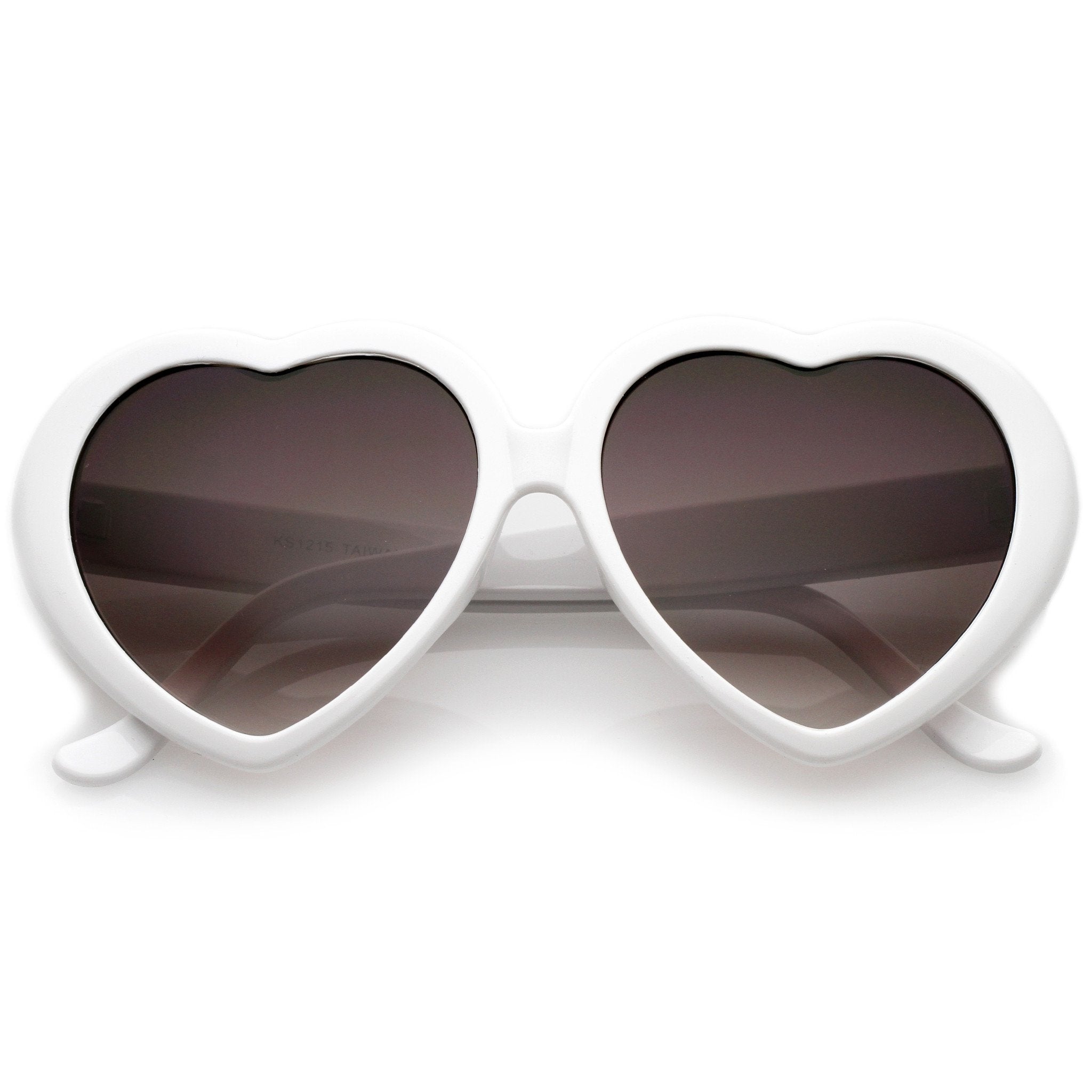 Cute Womens Lolita Sweet Heart Shape Sunglasses 8182