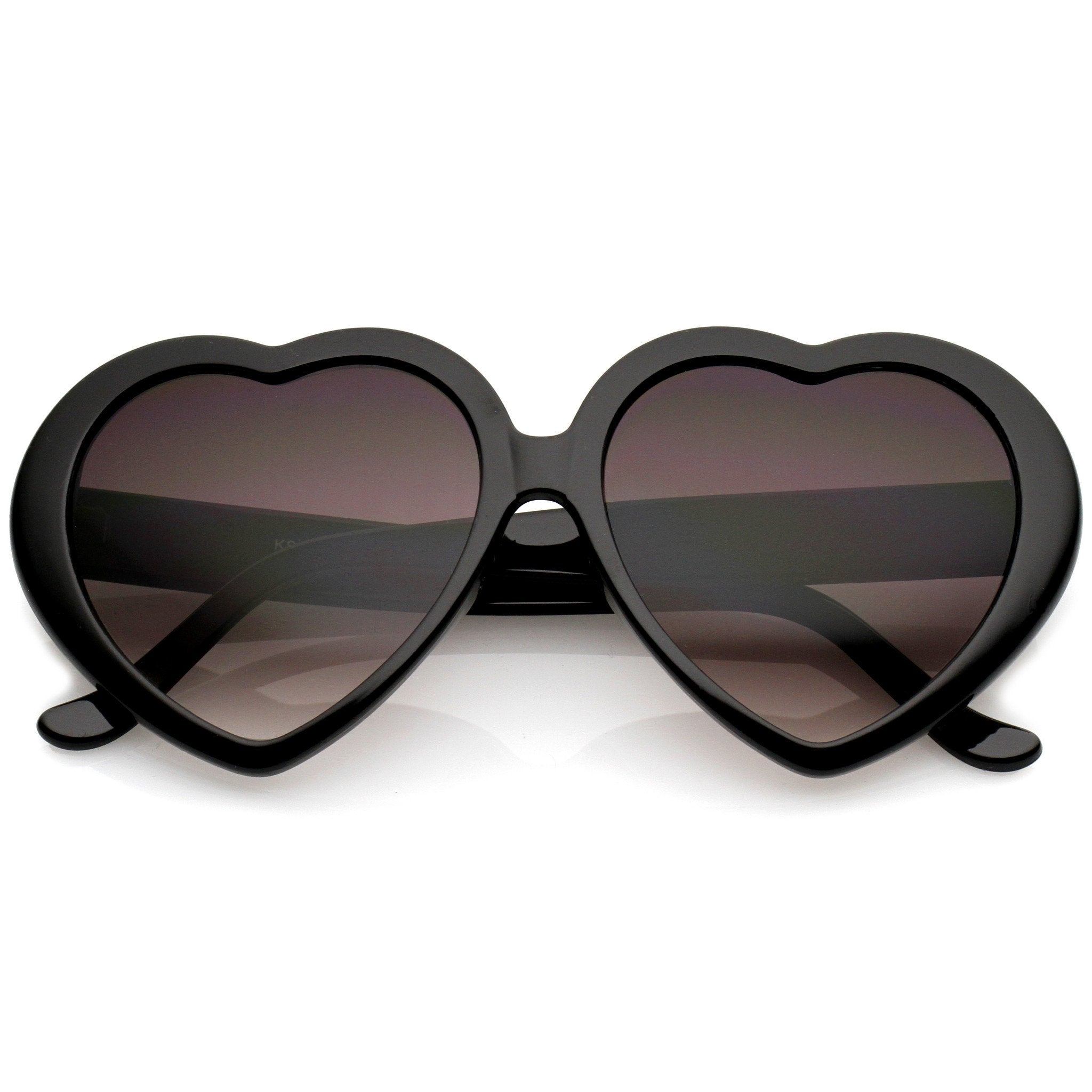 Cute Womens Lolita Sweet Heart Shape Sunglasses 8182