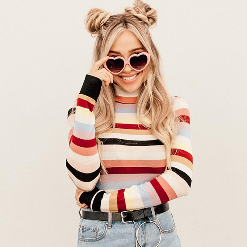 Cute Womens Lolita Sweet Heart Shape Sunglasses 8182