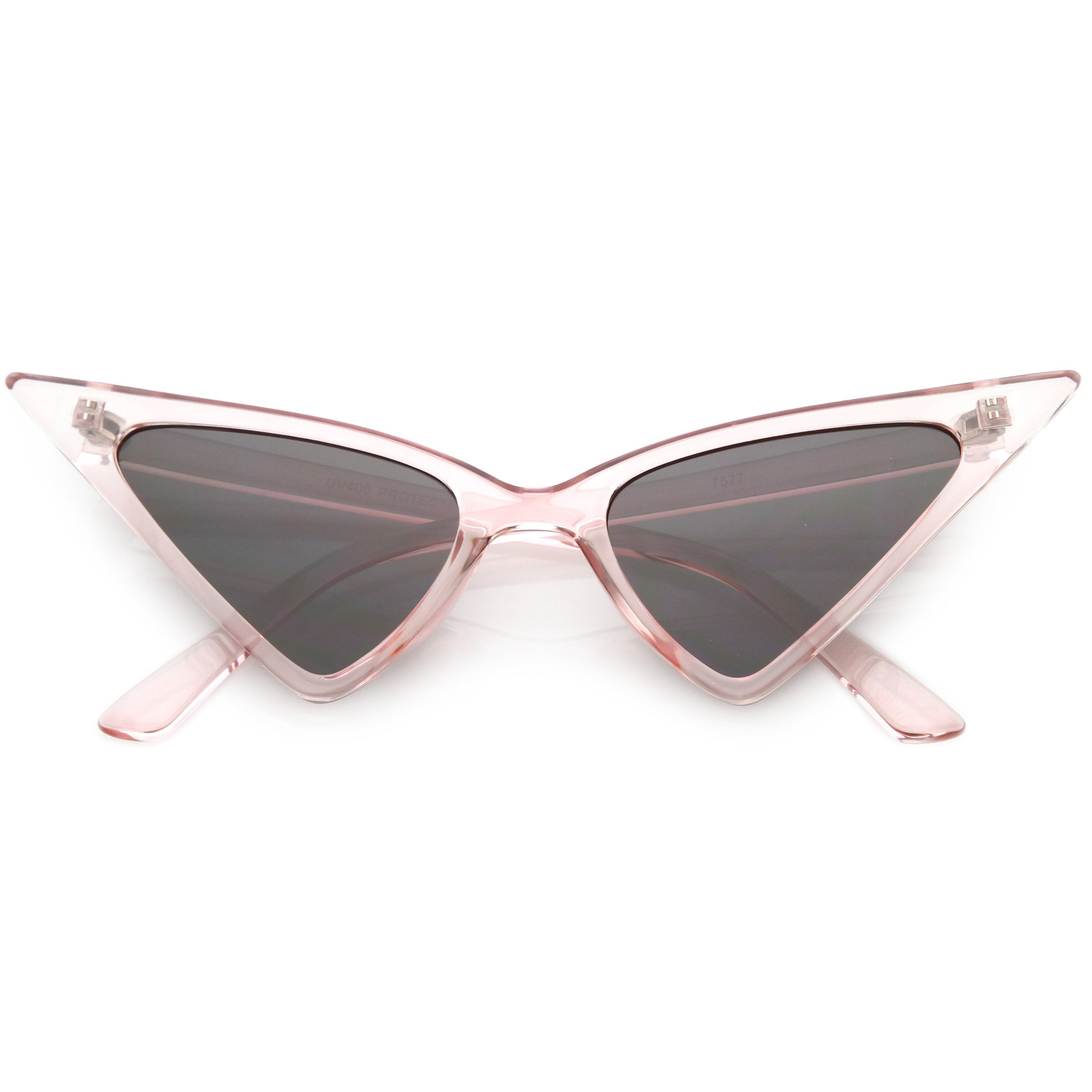 Women's Oversize Retro Modern High Pointed Cat Eye Sunglasses C745