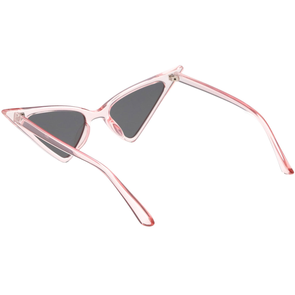 Women's Oversize Retro Modern High Pointed Cat Eye Sunglasses C745