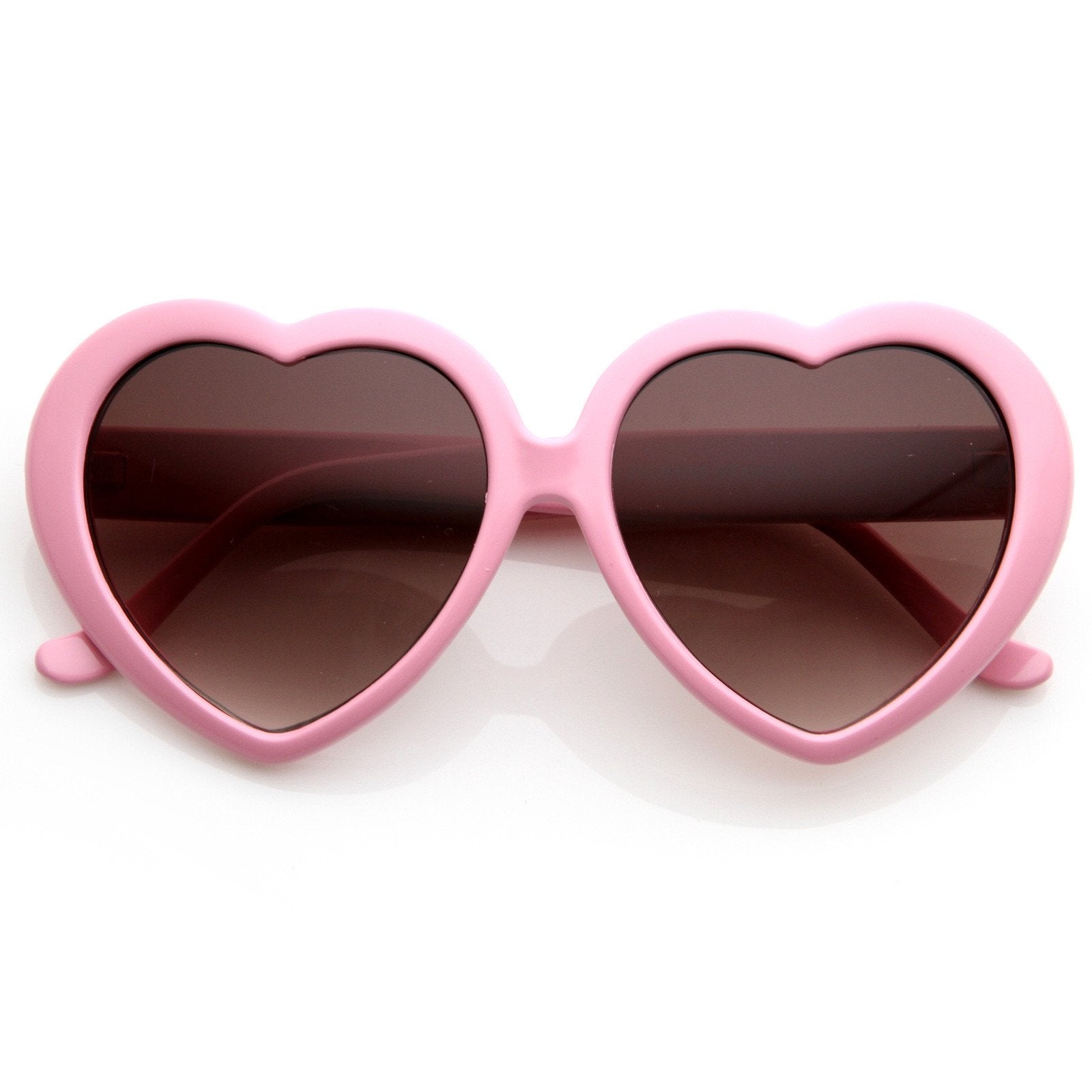 Cute Womens Lolita Sweet Heart Shape Sunglasses 8182