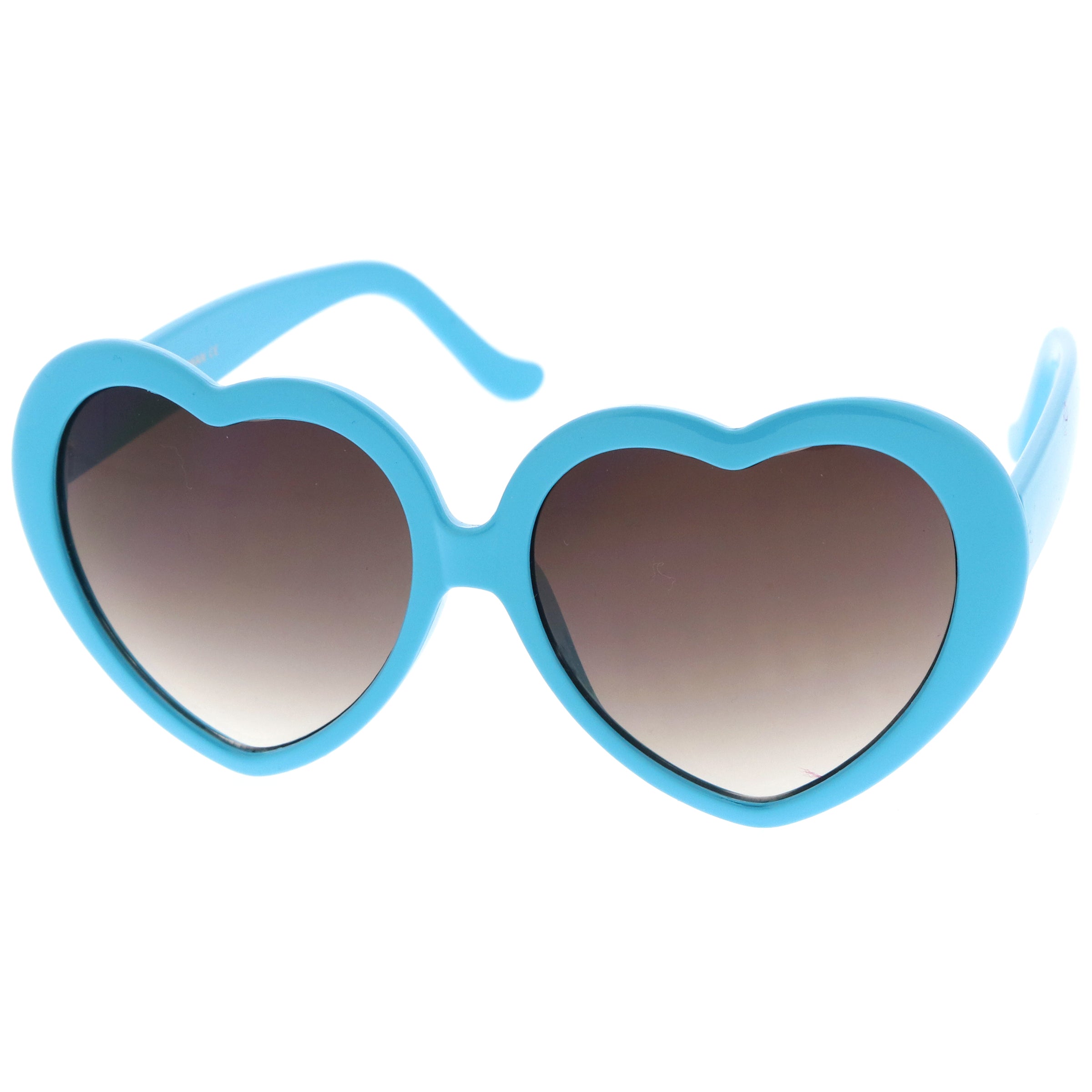 Cute Womens Lolita Sweet Heart Shape Sunglasses 8182
