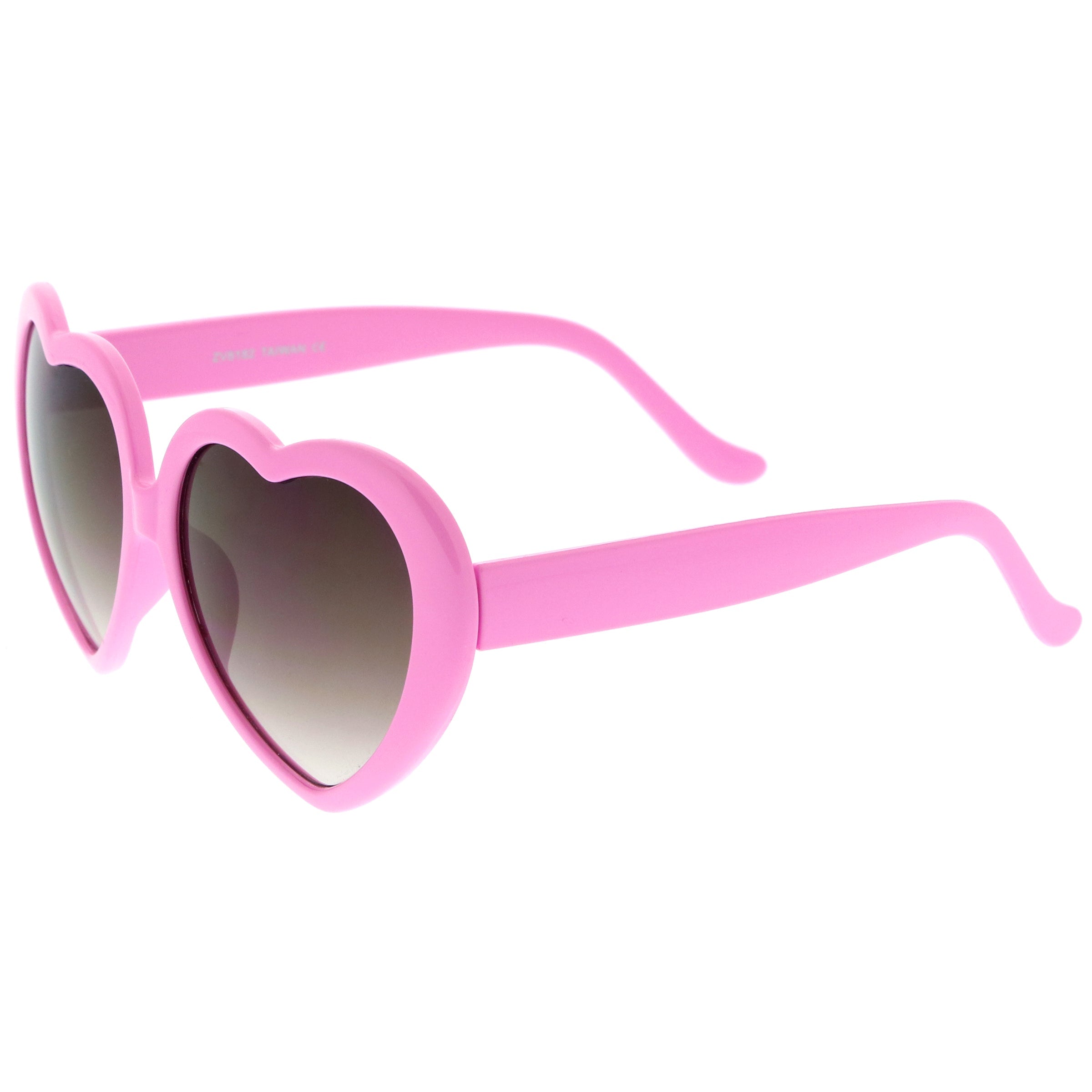 Cute Womens Lolita Sweet Heart Shape Sunglasses 8182