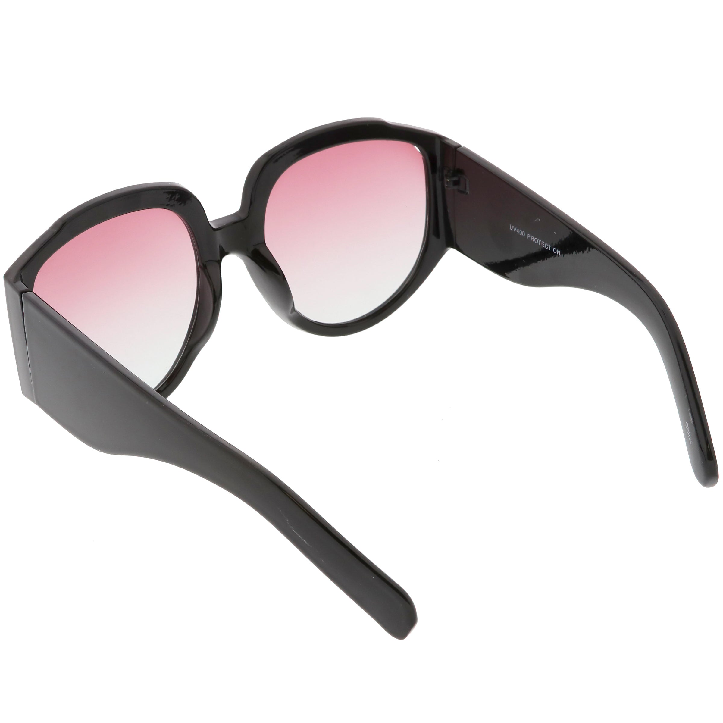 Women's Oversize Geometric Gradient Color Tone Sunglasses C620