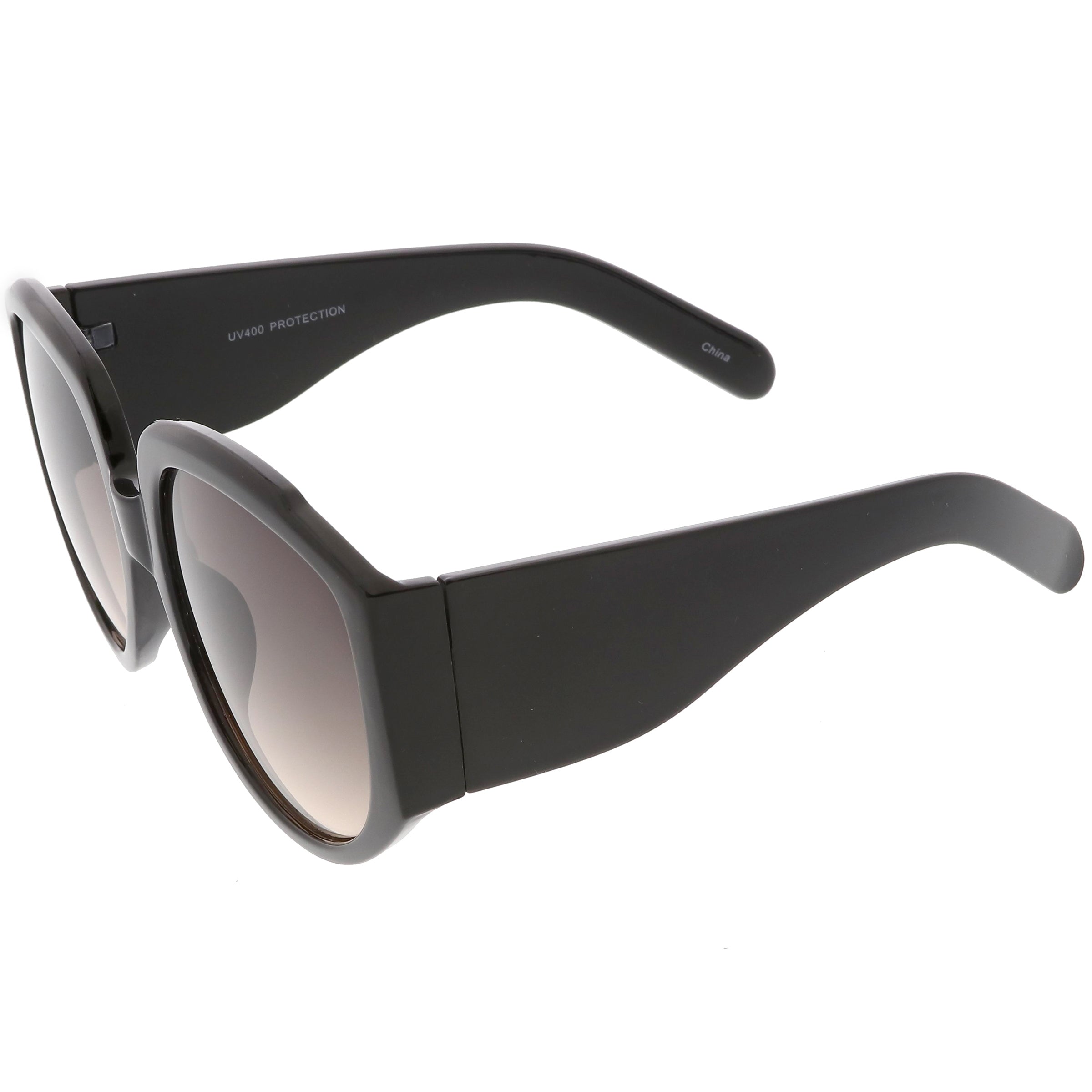 Women's Oversize Geometric Gradient Color Tone Sunglasses C620